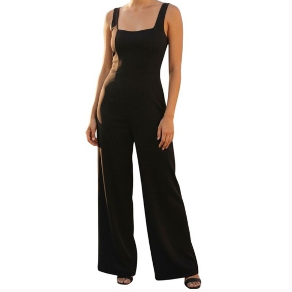 NWT A NEW DAY Sleeveless Wide Leg Pant Jumpsuit